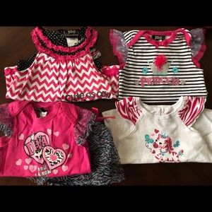 6-9 mo baby girl onesie outfits